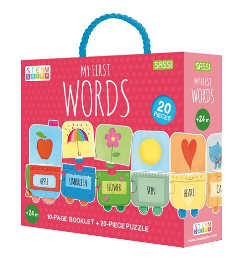 Wholesale Sassi My First Words Puzzle And Book Set Axis Toys And Ts