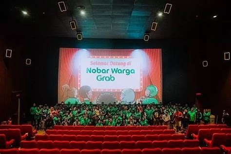 Film Sri Asih Seru Ratusan Mitra Pengemudi Grab Ikutan Nobar Krjogja