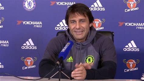 Antonio Conte Full Pre Match Press Conference Chelsea V Tottenham