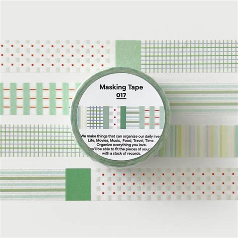 Oab Masking Tape 017 컬러 패턴 다꾸 마테 데코테이프 마스킹테이프 위시버킷