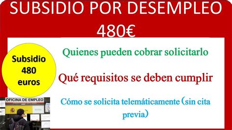 Que Es El Subsidio Extraordinario Por Desempleo Derecho Bancario