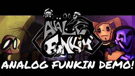 FNF Analog Funkin DEMO Showcase Friday Night Funkin Mod YouTube