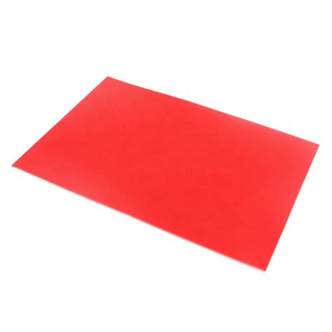 Custom Black Red White Heat Resistance Silicone Rubber Membrane Sheet