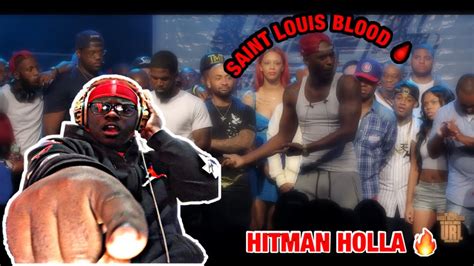 Hitman Come Back To Battle Rap Hitman Holla Best Bars Url Reaction