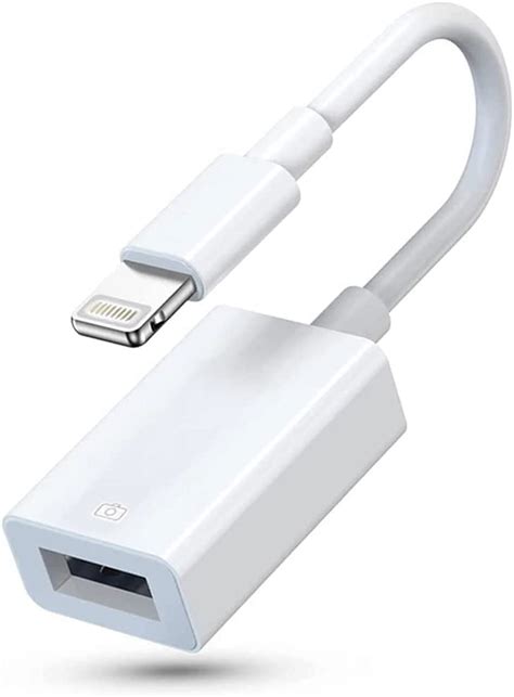 Apple Mfi Certified Lightning To Usb 30 Otg Adapter For Iphoneipad Supports Flash Drive