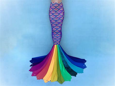 Rainbow Mermaid Tail