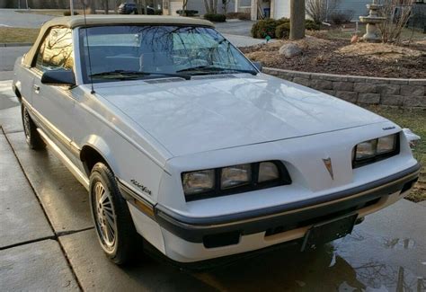 1985 Pontiac Sunbird Convertible Classic Pontiac Sunbird 1985 For Sale