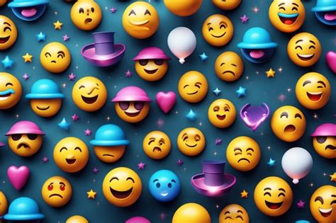 Emoji background HD | Premium AI-generated image