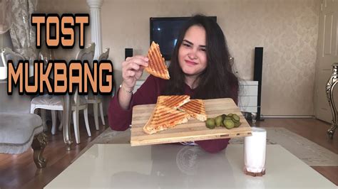 TOST MUKBANG NASIL KİLO VERDİM DİYETTE NELER YAPTIM TÜRKÇE