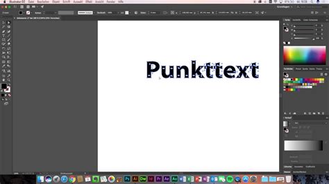 Adobe Illustrator CC Text In Pfad YouTube