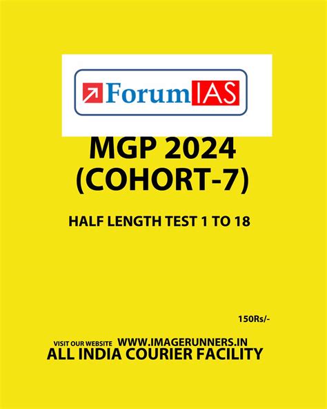 Forumias English Mgp Cohart Model Answers Half Length Test To