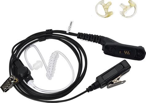 Hys Walkie Talkie Earpiece G Shape Headset Compatible With Hytera Hyt