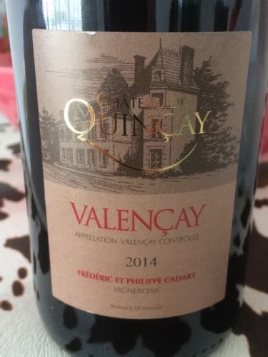 Ch Teau De Quin Ay Valen Ay Rouge Vivino