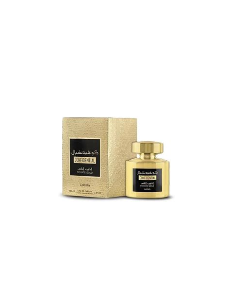 Perfume Lattafa Confidential Private Gold 100 Ml EDP Unisex