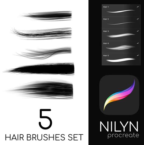 Hair Brushes Pack For Prcoreate Librium