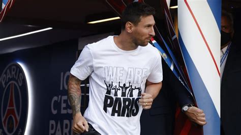 Lionel Messi de retour à Paris