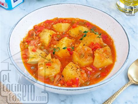 Patatas Guisadas El Cocinero Casero De Cuchara