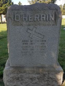 James J O Herrin Find A Grave Memorial