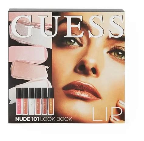 Set Guess Nude Look Book Lip Labios Cuotas sin interés
