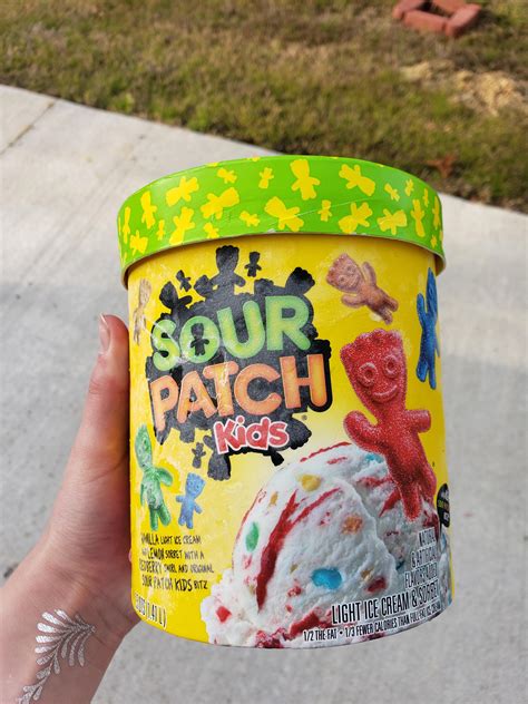 I Got The Sour Patch Kids Ice Cream It Was Pretty Good Rmarkiplier