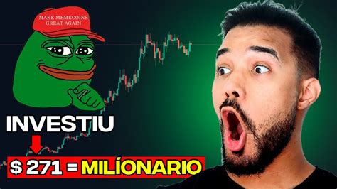 PEPE COIN A PRÓXIMA CRIPTOMOEDA DOS MILIONÁRIOS VALE A PENA COMPRAR