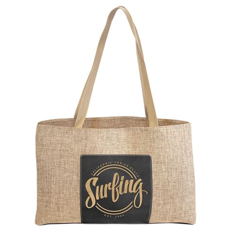 Reusable Tote Bags Burlap Charleston Engravers