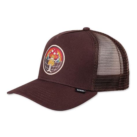 DJINNS Trucker Cap HFT Peace Harmony brown Online Shop für Caps