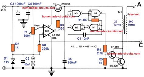 Circuit Diagram From Voltage Generator