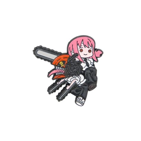 Chainsaw Man Makima And Chainsaw Devil Chibi Enamel Pin Distinct Pins