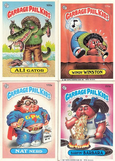 Garbage Pail Kids On Pinterest Trading Cards Originals And Cards