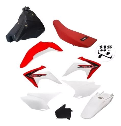 Kit Plastico Crf Adapt Vel Xr Tornado Bros Xtz Amx