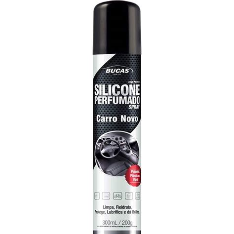 Silicone Spray Perfumado Bucas Carro Novo Rodabrill 300ml Grid Motors