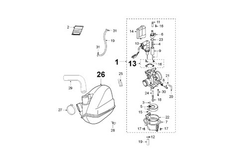 Carburateur Starter Automatique Peugeot Ludix T Pro E