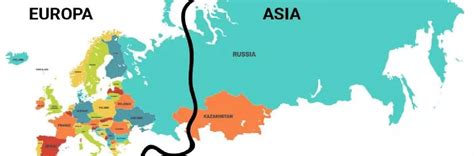 O Que Separa A Europa Da Asia - La frontera entre Europa y Asia. - 1000rutas