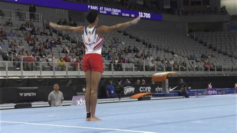 Kiran Mandava Floor Exercise 2024 Xfinity U S Championships Senior Men Day 1 Youtube