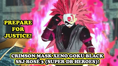 Official Xeno Goku Black Ssj RosÉ 3 In Xv2 The Ultimate Power Of Black Dragon Ball Xenoverse 2