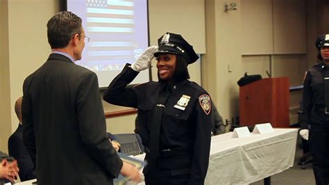 Newest Class Graduates From Nyc Hospital Police Academy Youtube