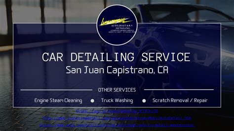 Ppt Car Detailing Service San Juan Capistrano Ca Powerpoint