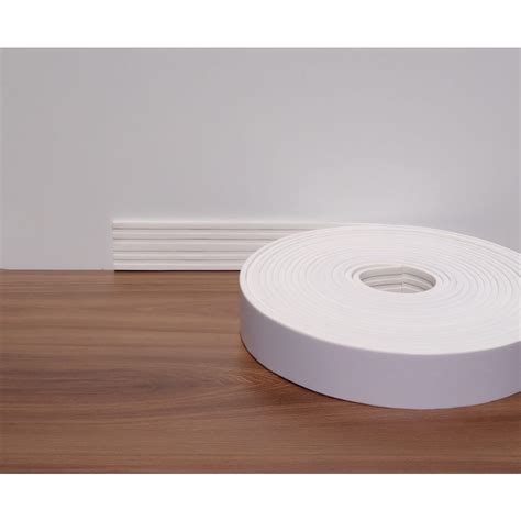 Rodap Roda Meio Autocolante Flex Vel Eva Cm X Mm Boiserie Painel