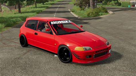 Honda Civic Eg6 Jdm Farming Simulator 2022 Fs 22 Ls 22 Japanesse Car