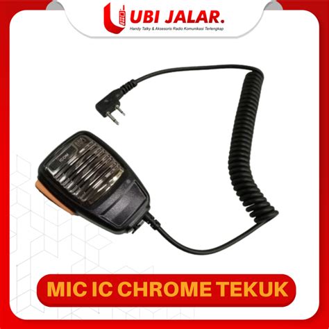 Jual Extramic Chrome Jack Tekuk Untuk Ht Icom V V Alinco Djcrx