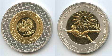 Polen 10 Zlotych 10 Zloty Silber Gold Bimetall 2006 MW GS722