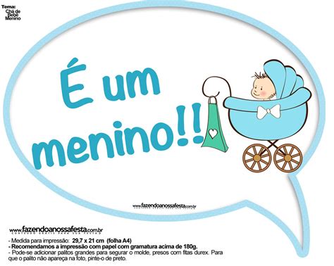 Plaquinhas Divertidas Ch De Beb Menino Baby Boy Shower Smurfs