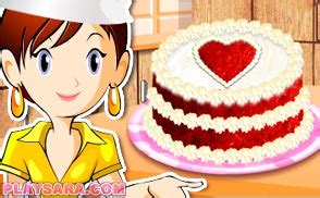 Sara S Cooking Class Red Velvet Cake Game In Fullscreen