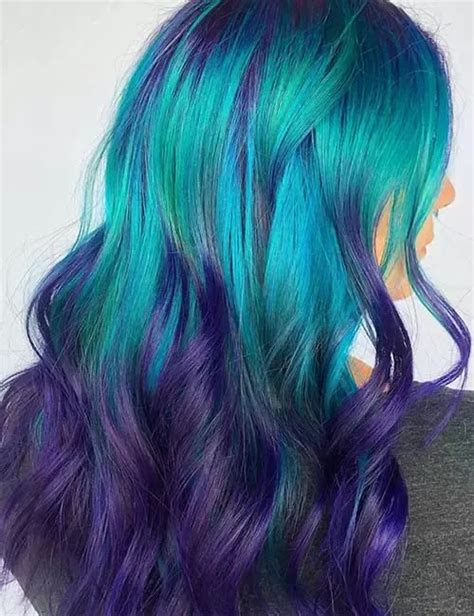 51 Blue And Purple Hair Ideas Trending Colors In 2024