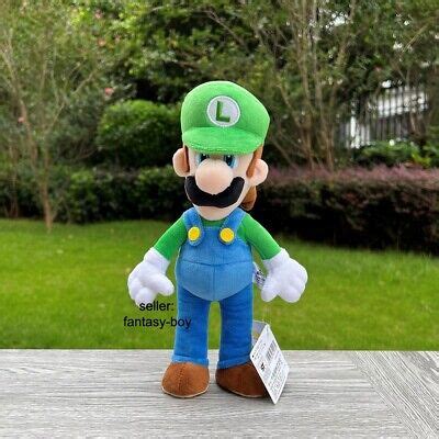 28cm High Quality Super Mario TM Luigi Plush Small Stuffed Toy Soft ...