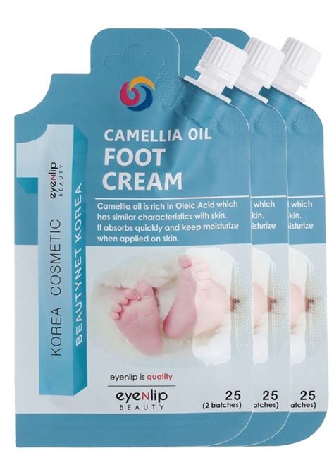 Крем для ног EYENLIP Camellia oil foot cream | отзывы