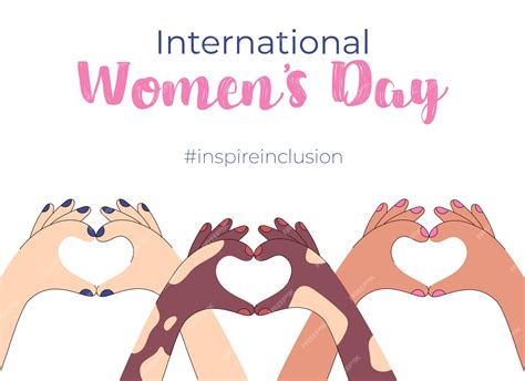 Premium Vector International Womens Day Inspire Inclusion 2024 Campaign