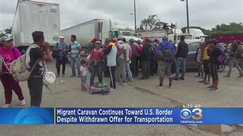 Migrant Caravan Embarks On Trek To Mexico City Nation And World News