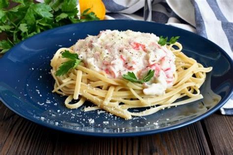 Easy Crab Linguine Recipe Cook Me Recipes